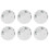 6X Abajur 30cm Lanterna de Papel Estilo Oriental Luz Decoração Chinesa, Bambu 1