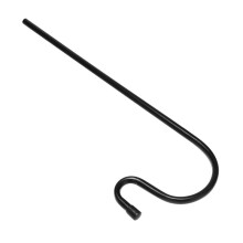 6X Shepherd Hooks Rust Resistant Garden Stake Outdoor Metal Plant Stand Hanger Bird Feeder Pole 120X10X1cm