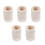 5X Holzringe Natur, Durchmesser 50mm 1