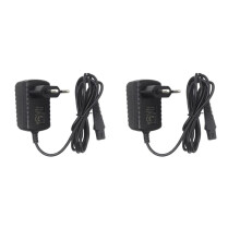 2X 12V Power Supply Charging Cord Replacement Electric Shaver Charger for Beard Trimmer Z20 Z30 Z4 EU Plug