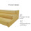 2X 3-Tier Non-Expandable Bamboo Spice Rack Step Shelf Cabinet Organizer 8