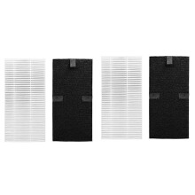 4Pack Air Purifier Filter for HRF201B,Replacement U HEPA Filter for FRF102B& Filter U,HRF201B,HHT290,Et