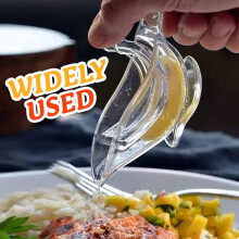 (Birdie) Funny Bird Fish Lemon Juicer - Easy Manual Use