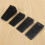 12 Pack  Rubber Wedge - Sturdy and Stackable Door Stoppers - Slip-Resistant Rubber Door Stop Works  All 7
