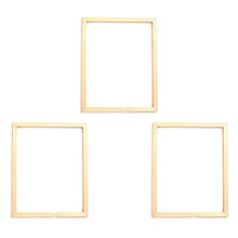 3stuks 40X30cm Houten Frame DIY Fotolijsten Art Geschikt voor Home Decor Schilderen Digitale Diamant Tekening Schilderijen