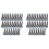 Helmet Clips for  Light Lamp Hard Hat Light Clips,Hardhat Accessory,Easily Mount Hook for Helmet,Cap Strap 200 Pcs 1