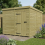 8 x 9 Pent Shed Tanalised (Single Door, No Windows) 1