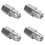 4st M18x1.5 Zuurstofsensoradapter Roestvrij Staal O2-Sensor-Expander O2-Sensor-Verlengconnector Auto-Accessoires 1