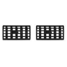 2X Konsol Centralgrill Instrumentpanel AC Luftkonditionering Ventilationsgaller för TJ 1997-2006 Cherokee 1997-2001 5FS10LAZAB