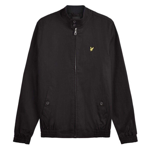 (XXL, Black) Lyle & Scott Mens Harrington Jacket