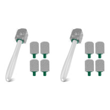 2X Nettoyeur de Cuvette de Toilette en Pierre Ponce, Décontamination en Profondeur, Brosse de Nettoyage Multi-Usages, Outil de Nettoyage des Taches