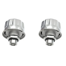 2X Hydraulics Breathers Cap Tank Oil Cap,Metal Vent Breather Cap for Reservoir Tank Filter Excavator Accessories
