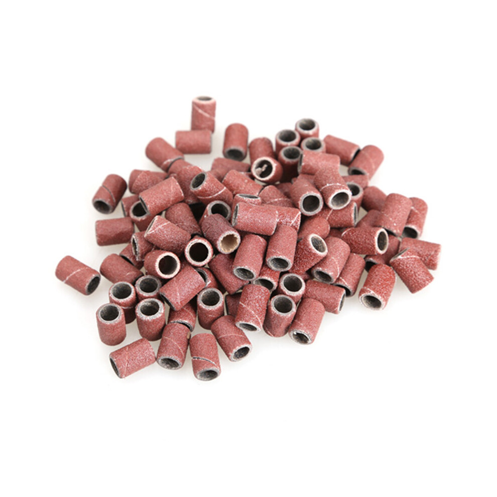 Hue-Grain 50Pcs Sanding Bands For Nail Art Drill