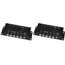 2X Voiture 4 Canaux Enregistreur de Conduite Commutateur de Commande Caméras de Voiture Commutateur de Commande IR Boîtier de Combinaison pour Image