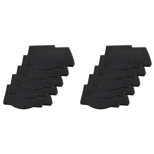 10PCS Filter for Lunos Silvento Extractor Unit, Replacement Filter for 2/FSI-R, 039 721 Dust Filter Air Filter