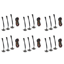 18X Amber LED-Voorgrille met Gerookte Lens, Looplichten, Lampen voor F-150 Raptor