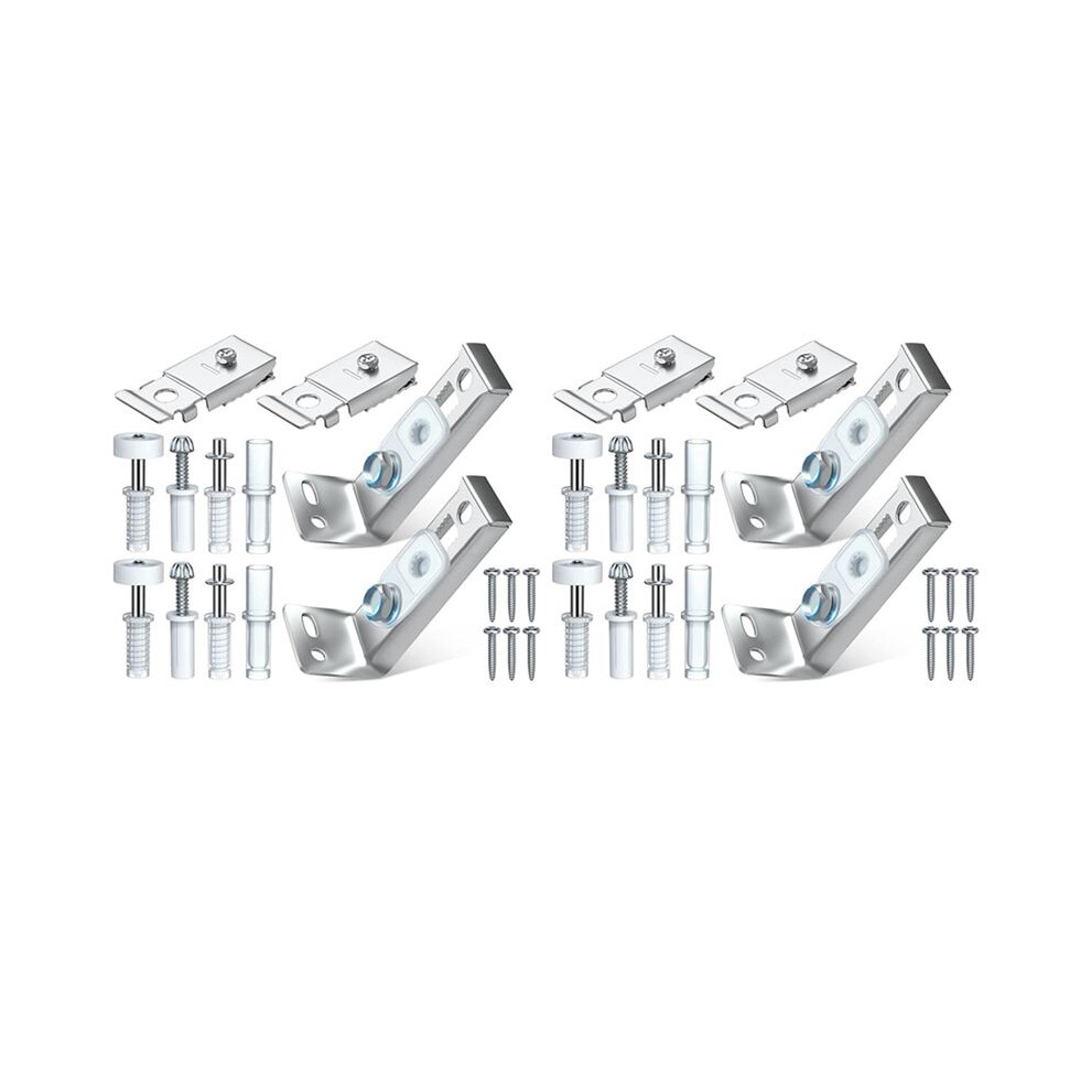 Bifold Door Hardware Kit, 4 Pack Repair Replacement Parts For Bi-Fold Door Sliding Door Closet Door 6033190530587