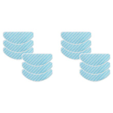 12 Pcs Wipes for DEEBOT OZMO T9 Robot Vacuum Cleaner Cleaning Washable Mop Pad Mop Cloth Rag