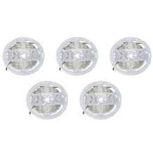 5X Super Bright 5M 300 SMD 5630 LED Strip Bar Band String of Lights White