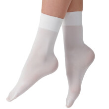 (9 UK Child-12 UK Child, White) Silky Dance Girls Essentials Ballet Socks