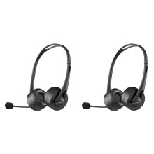 2X SY-T490 BT V5.3 Headset with Mic -Mounted Wireless HiFi Headphones Hands-Free Call Headset A