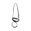 (Cob, Black) Hy Leather Flash Nose Band 1