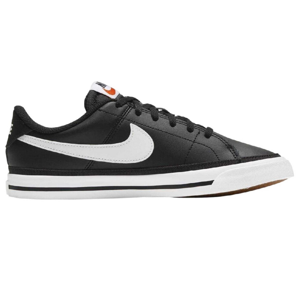 Nike (3 Uk, Black/White) Childrens/Kids Court Legacy Logo Trainers