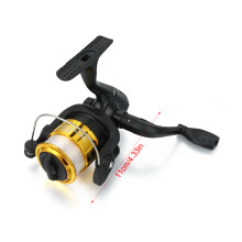 (Golden strap) Hard Gear Spinning Fishing Reel for Enthusiasts