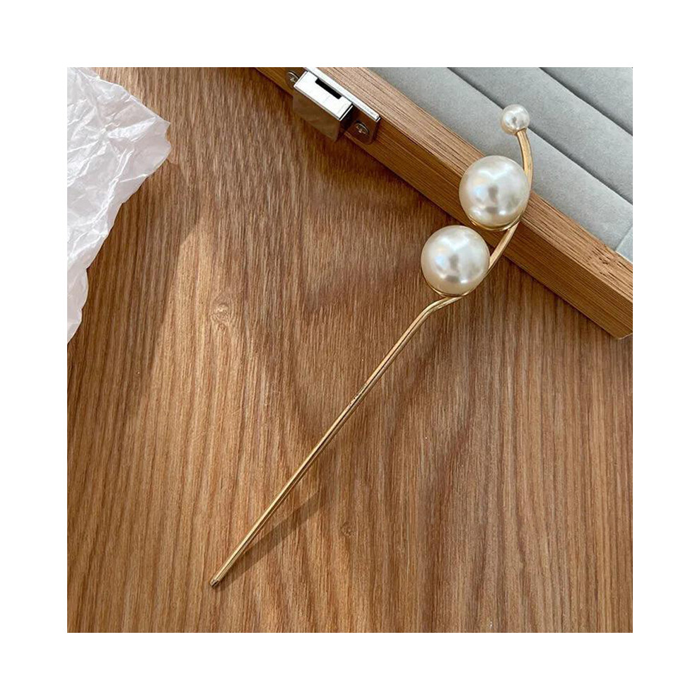 Phui-Pet-Supplies (B-22-Steel Diameter 63Mm) Pearl Hair Pins For Cheongsam & Hanfu