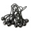 (50PCS) 50pcs Heavy Duty Bungee Tent Cords 12