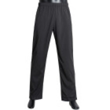 (Black,M)Classic Cotton Blend Mens Lounge Pants With Elastic Waist For Wear Casual