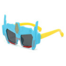 (Blue Yellow)Kids Sunglasses Cartoon Polarized Uv400 Sun Eyewear Children For