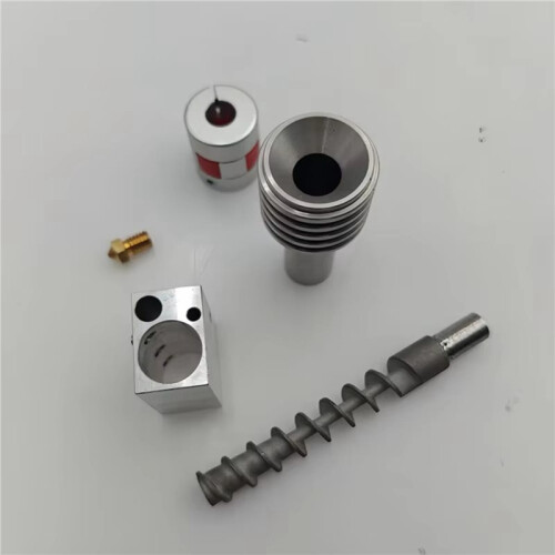 2X DIY 3D Printer Kit with Plastic Crusher Pellet Extruder and Lead Screw Easy Assembly Enhanced Durability