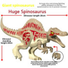 (Style G)Jurassic Dinosaur World Huge Spinosaurus Building Blocks Animal Toys Figures Kids Christmas Gifts Birthday