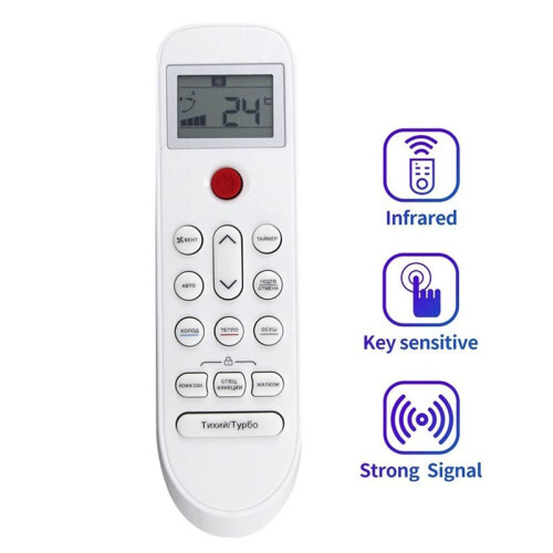 2X Replace 0010404941B AC Remote Control for Candy Air Conditioner 0010404941B Remote Control Russian Version 2