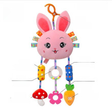 (Style16)Baby Plush Rattle Toy With Hanging Clip For Car Seat And Nursery Comfort