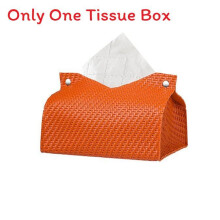 (Style K)Luxury Leather Tissue Holder With Multiuse Waterproof Protection Home Use Car