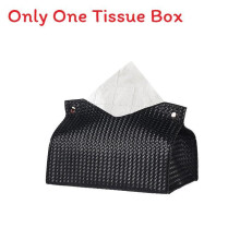 (Style E)Luxury Leather Tissue Holder With Multiuse Waterproof Protection Home Car Use