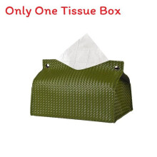 (Style G)Luxury Leather Tissue Holder With Multiuse Waterproof Protection Home Use Car