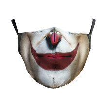 (Style 4,Adult)Masque visage coton imprimé numérique drôle thème Halloween mode créatif anti-poussière utilisation quotidienne