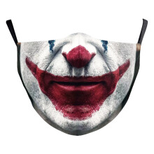 (Style 22,Child)Halloween Theme Funny Digital Print Cotton Face Mask Fashion Creative Dustproof Use Everyday