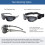 High Clarities Safety Glasses With Coating Sunlight-Black 3