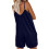 Lässige Damen-Overalls, ärmellos, Strampler,-Hellgrün S 8