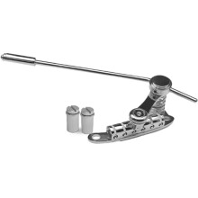 Gitarren-Tremolobrücke für LP/SG-E-Gitarren, Steg-Stop-Bar, Gitarrenzubehör, Gold, Chrom und Schwarz