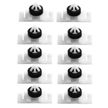 Für H3 H3T 2006-2010 Kotflügel-Außenverkleidungs-Verbreiterungshalterung 11562147 Flansch-Bogenclips Klemmen 10 Stück