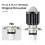 4X H4 LED Spotlight Small Light Bulb LED Motorcycle Modified Headlight Integrated Two-Color Headlight Accessories 5