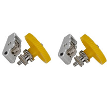 2 Stück Integriertes Gehärtetes Zahnrad für  P2S Extruder-Zahnrad Als Ersatzteile für  P2S 3D-Drucker