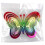 2X Butterfly Wind Spinners Hanging Ornaments Bird Deterrent Wind Catcher Rotating Wind Chime E 2