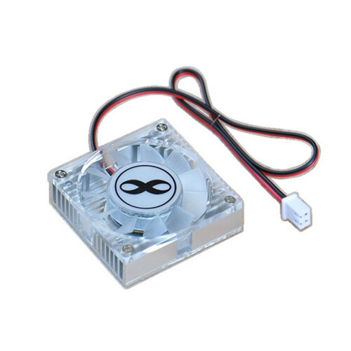 2X  12V Computer  Card Cooling Fan, Semiconductor Hard Disk Chip Heatsink , 4cm Aluminum Cooling Radiator 2