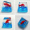 Handmade Resin Fish Keycap For Mechanical Keyboards With-Gold 5